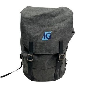 Ashbury Flip -Top Travel Laptop Backpack Grey